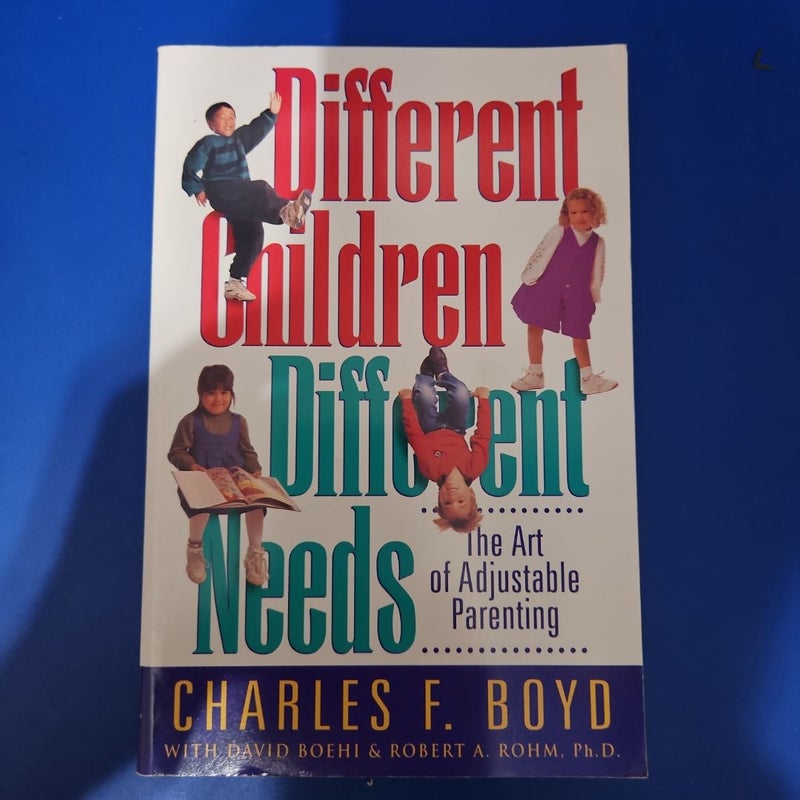 Different Children, Different Needs