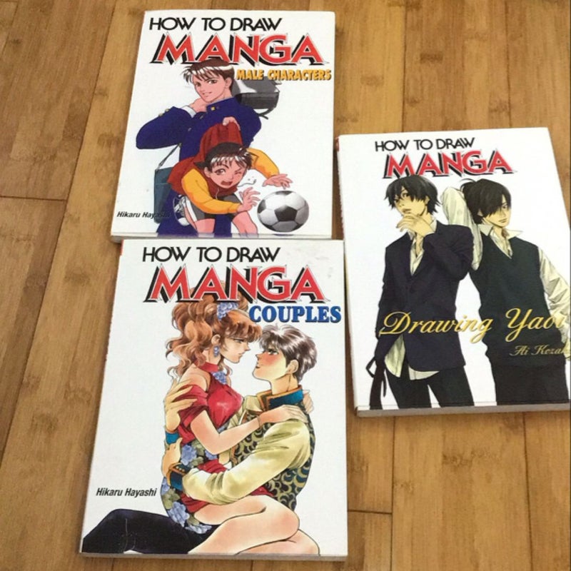 How to Draw Manga Bundle: Couples, Male Characters, and Yaoi