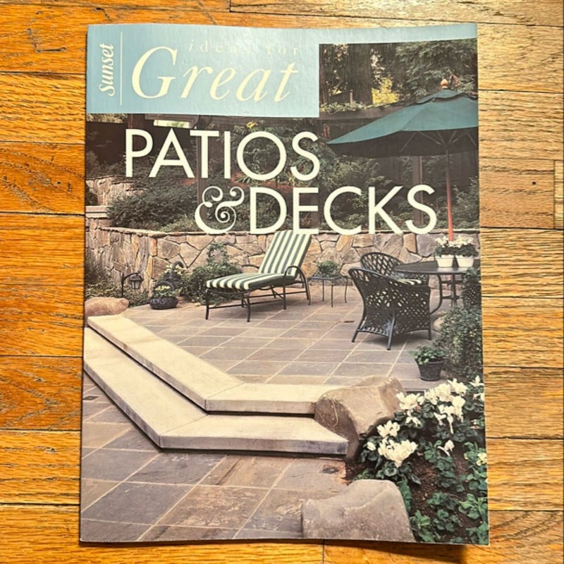 Ideas for Great Patios and Decks