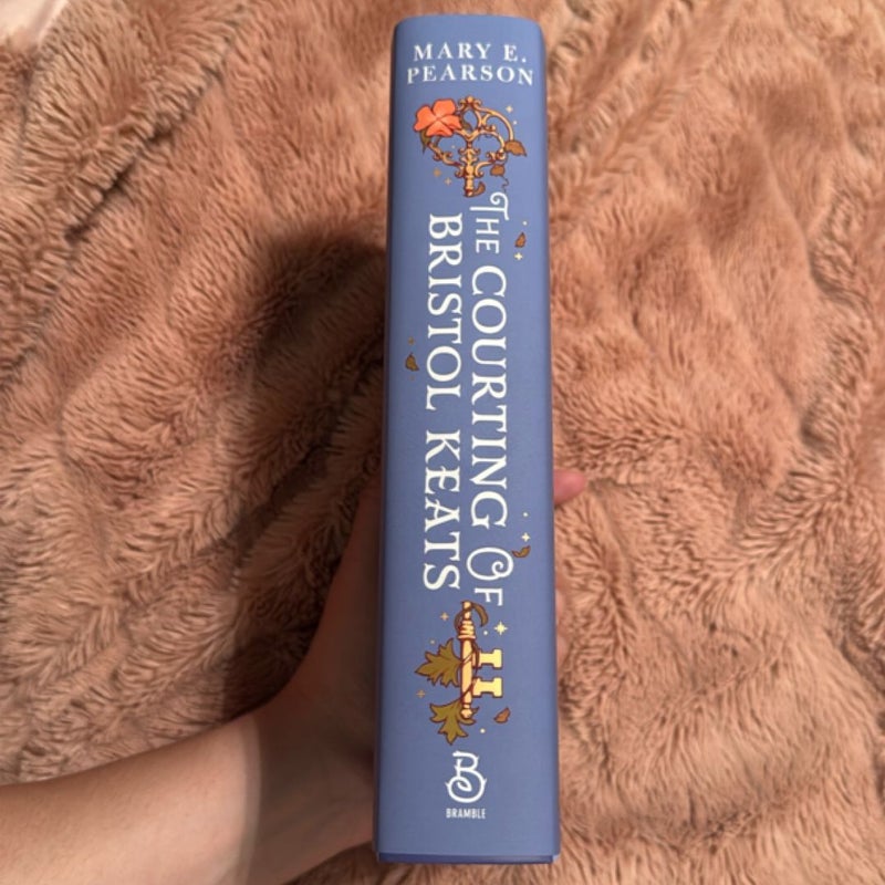 The Courting of Bristol Keats (FairyLoot signed edition, sprayed edges)
