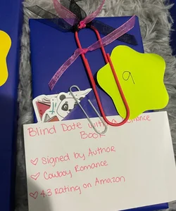 Blind date with a Romance Book SIGNED 