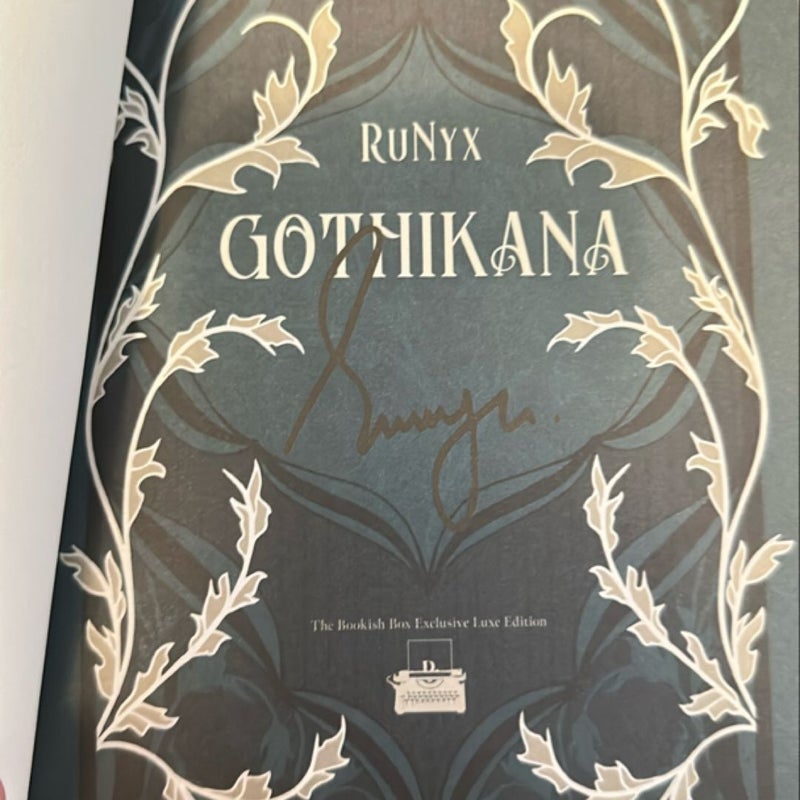 Gothikana Signed Bookish Box Edition