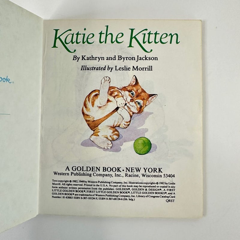 Katie the Kitten, A First Little Golden Book