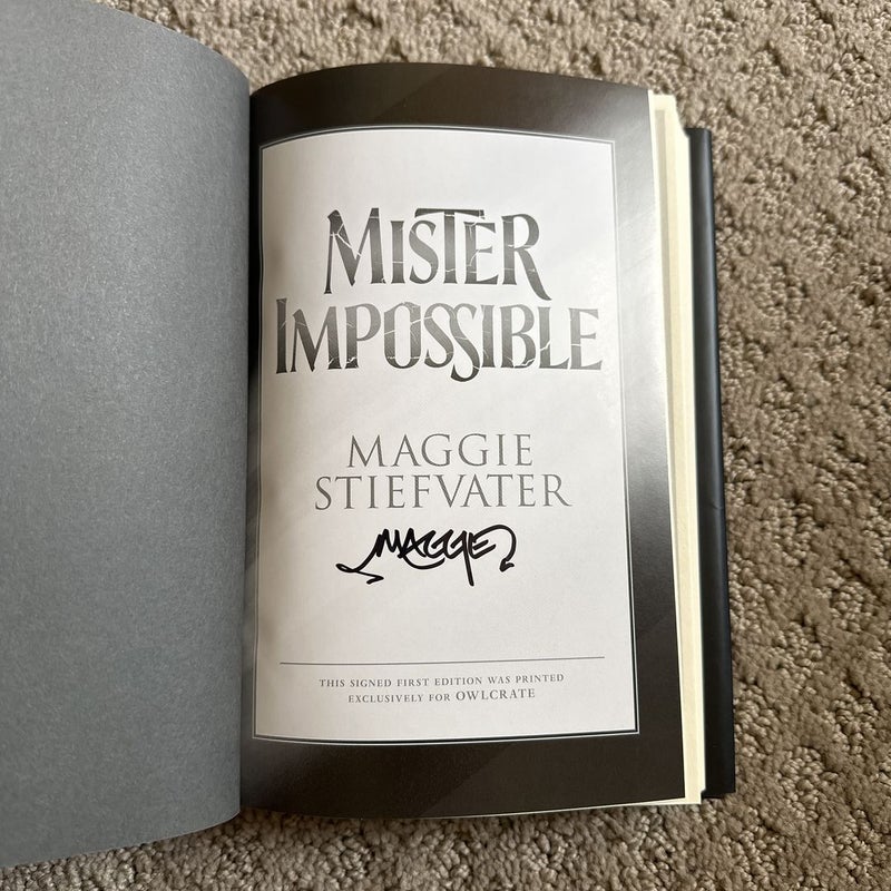 Mister Impossible (SIGNED)