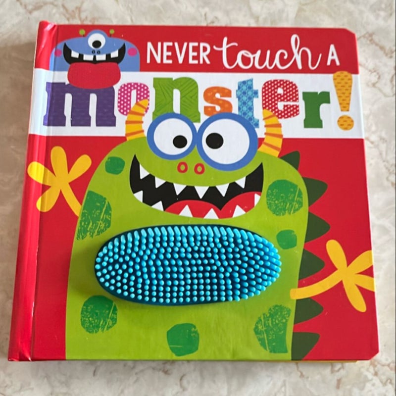 Never Touch a Dinosaur, Monster and Snake bundle of 3 books