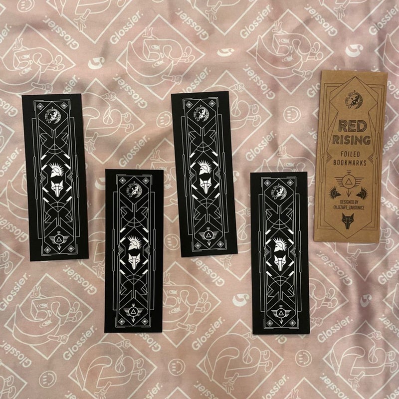 FAIRYLOOT EXCLUSIVE Red Rising Bookmarks