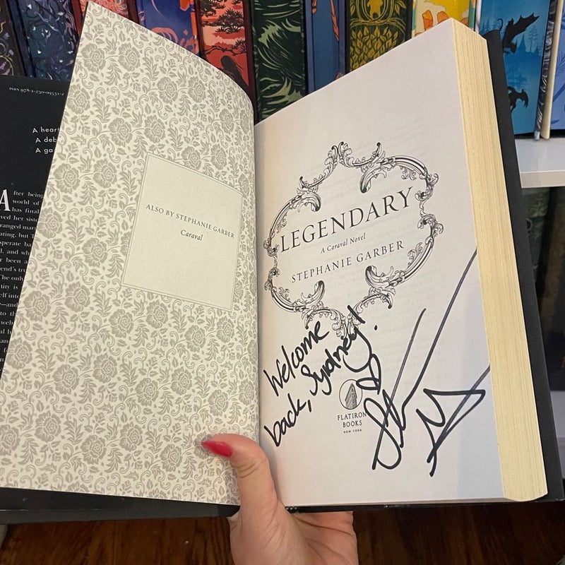 Caraval Trilogy B&N Exclusive Editions (2 Autographed)