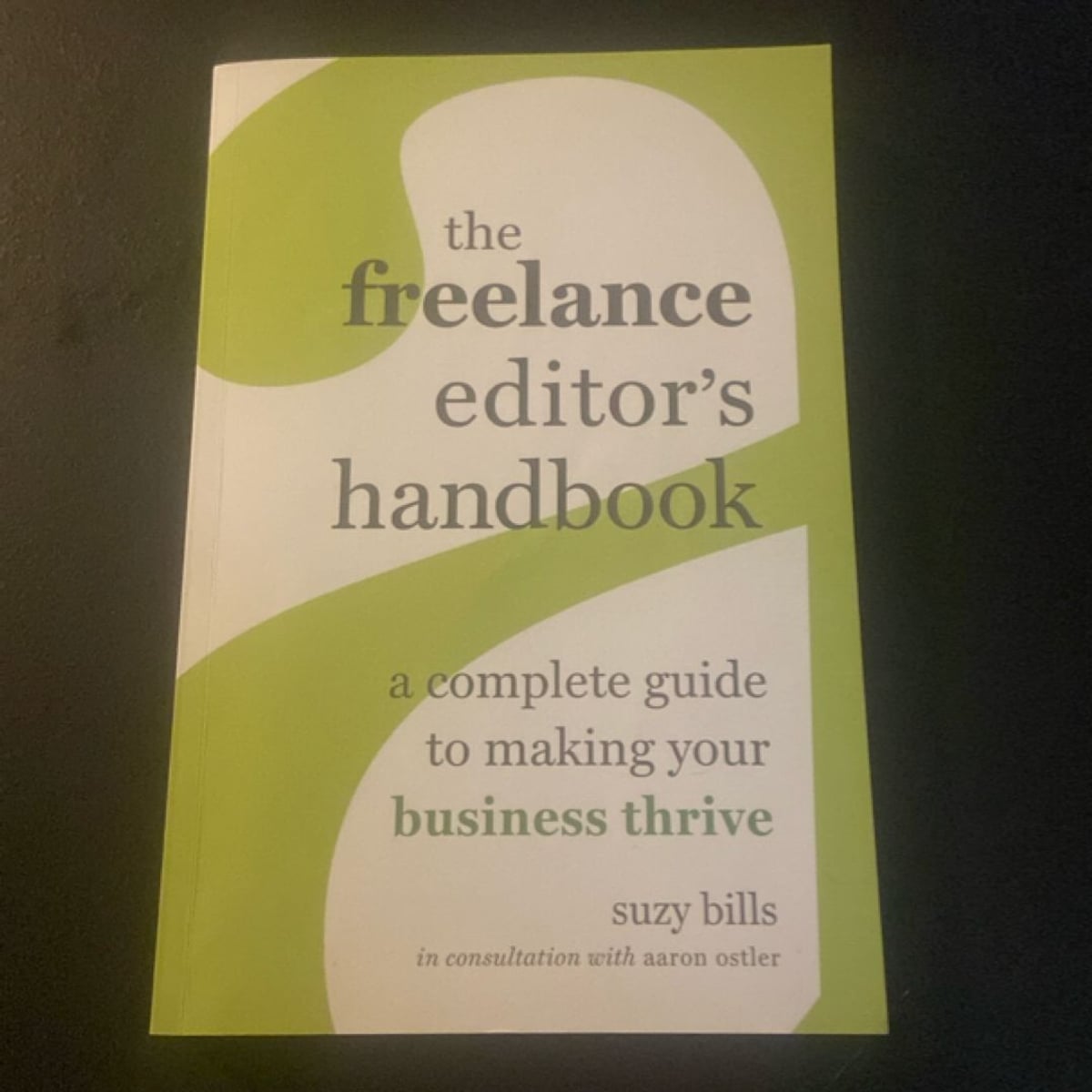 View of The Freelance Editor's Handbook by Suzy Bills