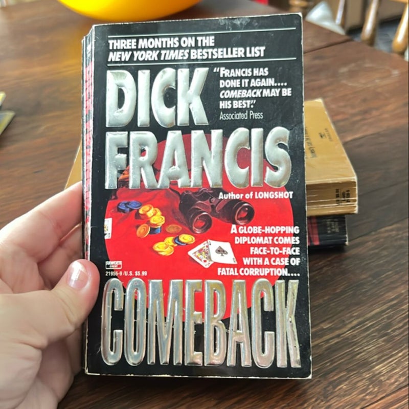 LOT of 5 Dick Francis Paperbacks 