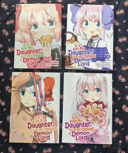 If It's for My Daughter, I'd Even Defeat a Demon Lord (Manga) Vol. 1 ,2 ,3 ,4 Set