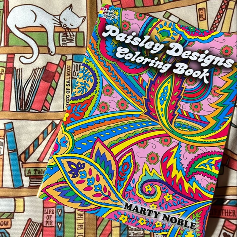 Paisley Designs Coloring Book