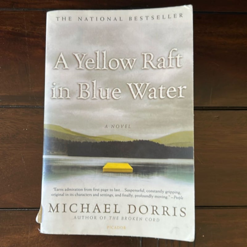 A Yellow Raft in Blue Water