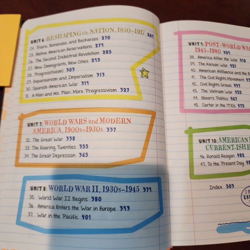 Everything You Need to Ace American History in One Big Fat Notebook