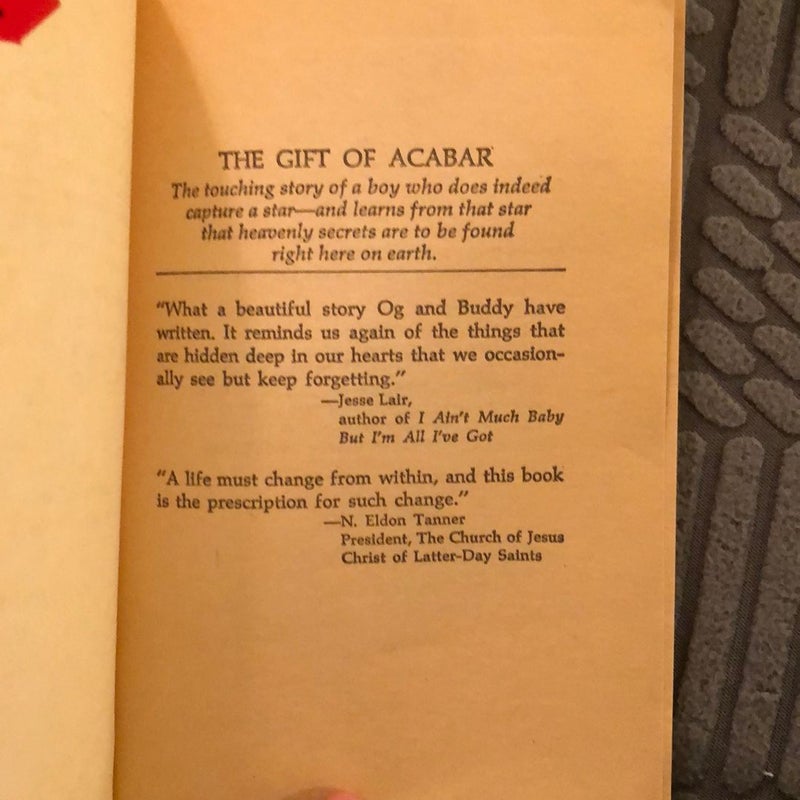 The Gift of Acabar