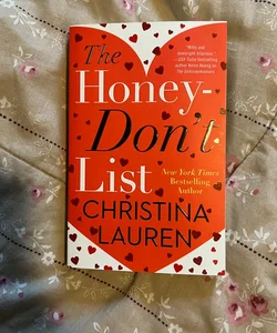 The honey-don’t list *SIGNED OG COVER*