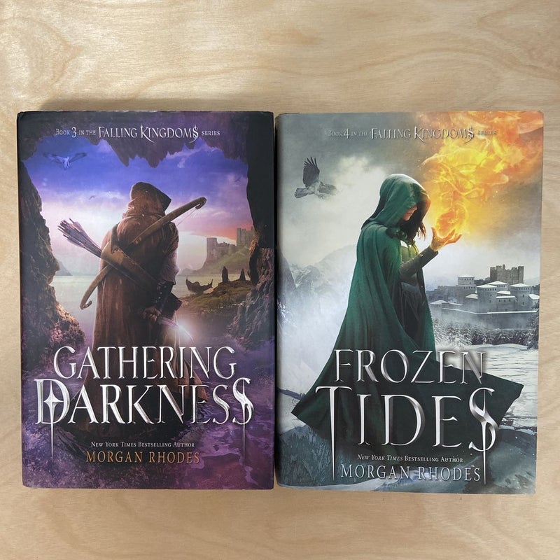 Falling Kingdoms Complete (6) Hardcover Book Series (All First Editions First Printings)