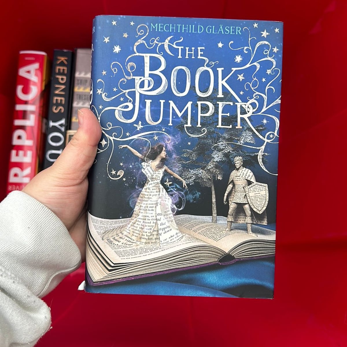 The Book Jumper by Mechthild Glaser, Hardcover Pangobooks
