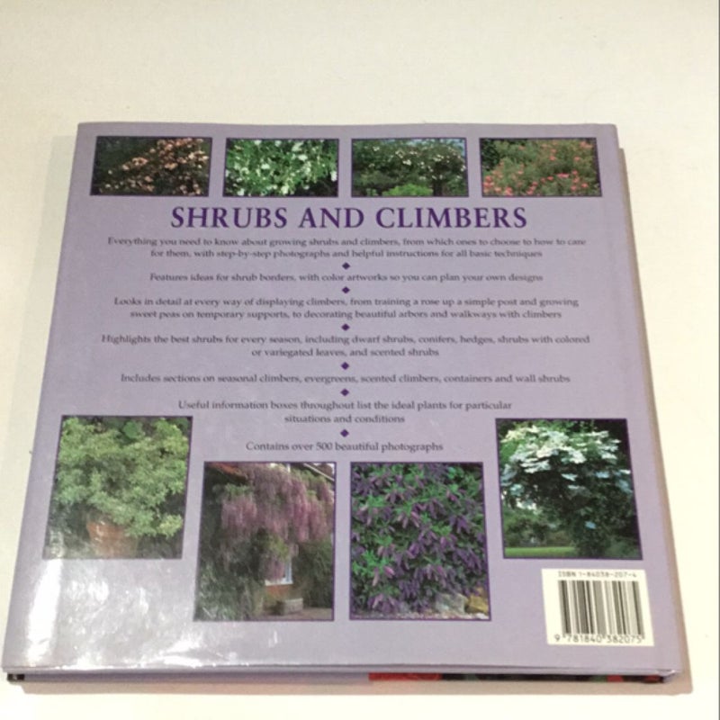 Shrubs and Climbers A complete guide to successful planting and growing 