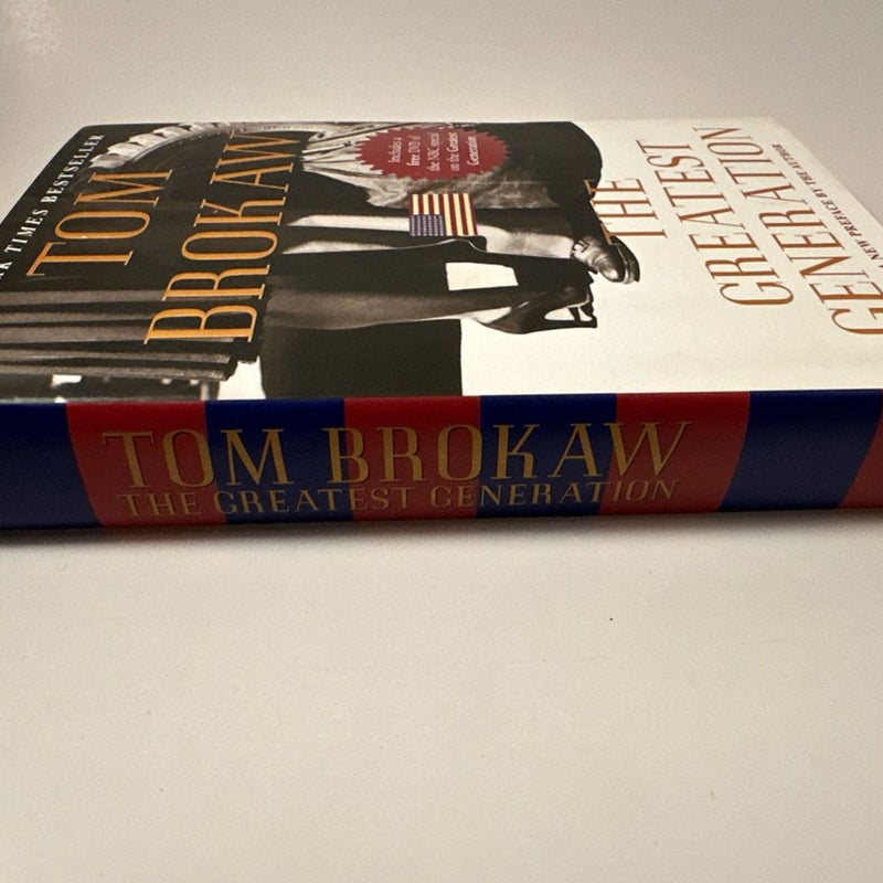 The Greatest Generation by Tom Brokaw Hardcover w/DVD Like new Pre-owned