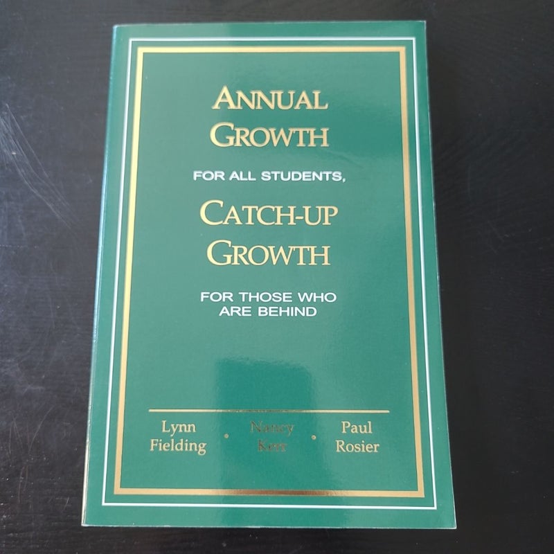 Annual Growth, Catch-up Growth