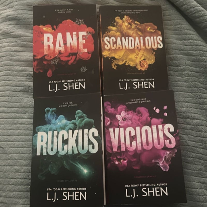 Vicious , bane, ruckus, scandalous bundle 