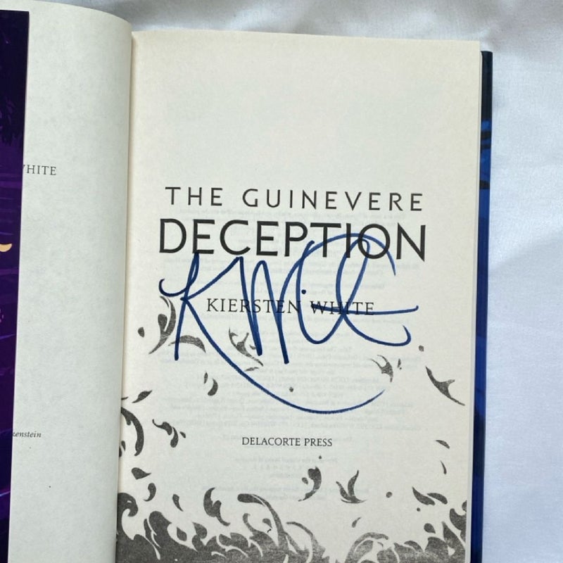 The Guinevere Deception SIGNED 