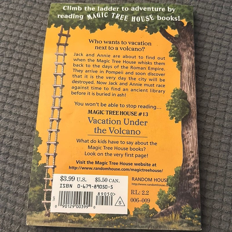 Magic Tree House #13: Vacation Under the Volcano