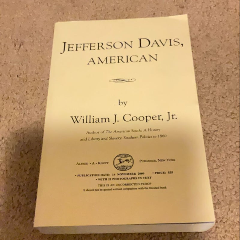 Jefferson Davis, American