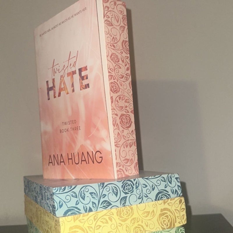 Twisted Love, Games, Hate, Lies custom edges by Ana Huang, Paperback