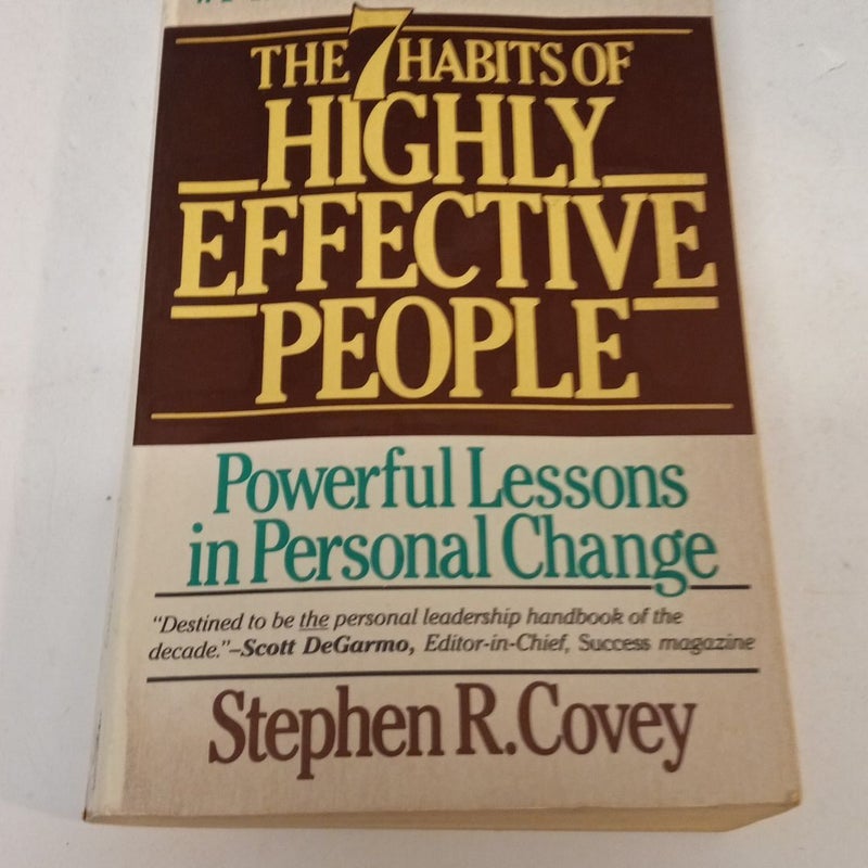 The Seven Habits of Highly Effective People