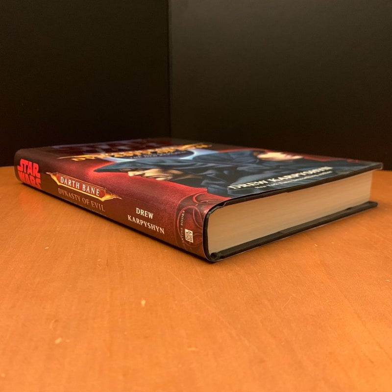 Star Wars: Complete Darth Bane Trilogy: Path of Destruction, Rule of Two, Dynasty of Evil. All First Edition First Printing