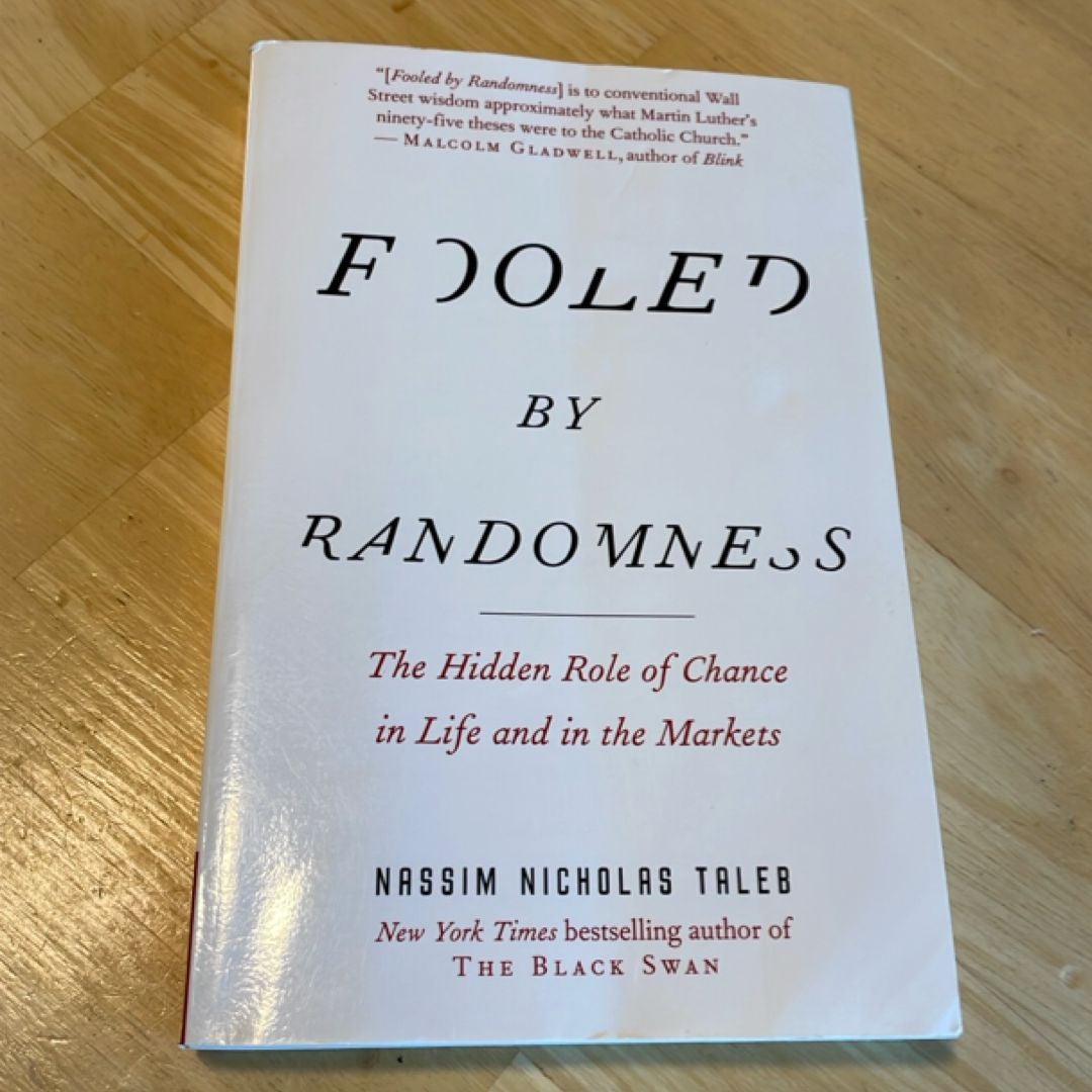 洋書 FOOLED  BY  RANDOMNES Amazon.com: Fooled by Randomness: The Hidden Role of Chance