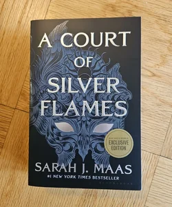 A Court of Silver Flames Barnes and Noble Exclusive Paperback OOP by Sarah J. Maas