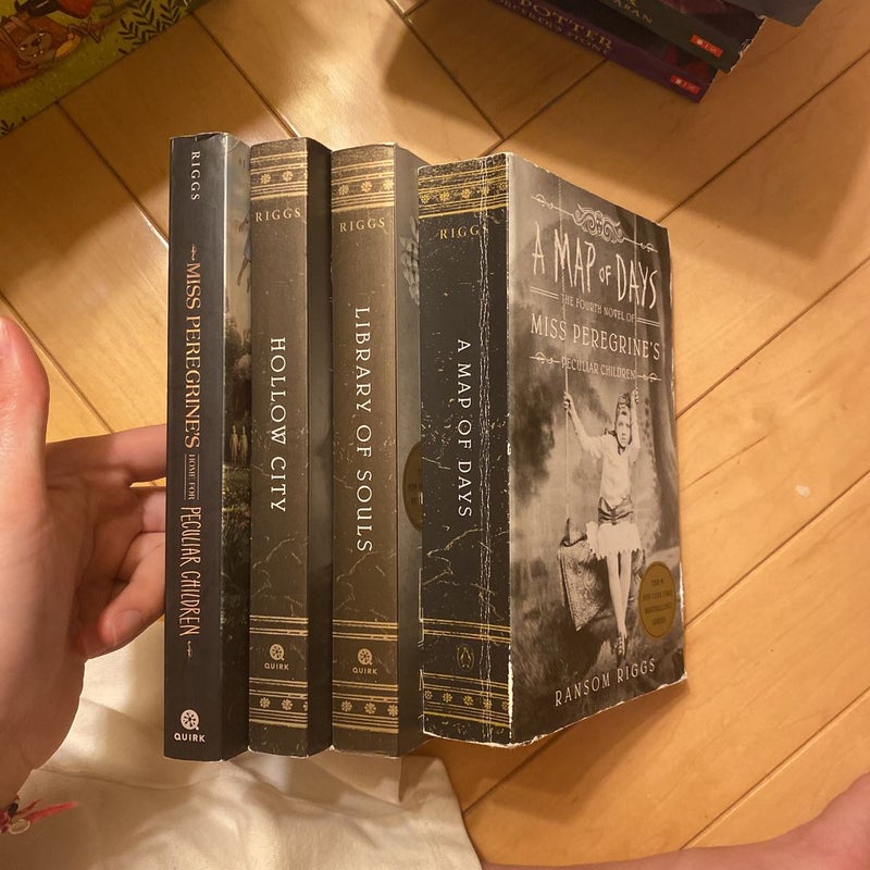 Miss Peregrine’s Home for Peculiar Children bundle (4 books total)