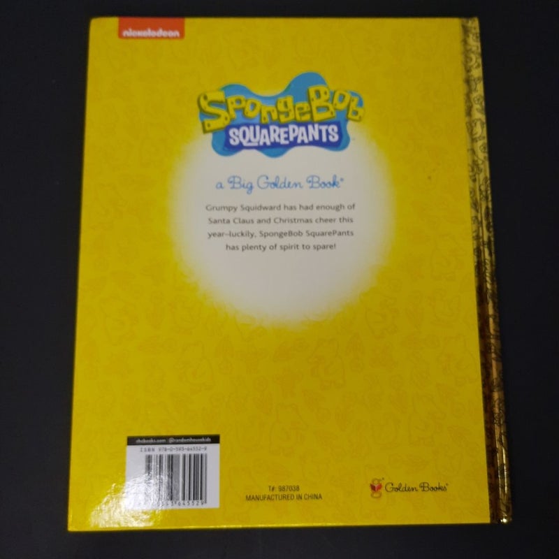 The Sponge Who Saved Christmas [SpongeBob SquarePants] [Big Golden Book]