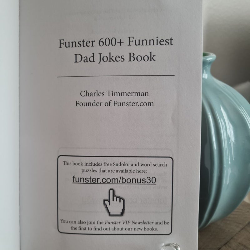 Funster 600+ Funniest Dad Jokes Book