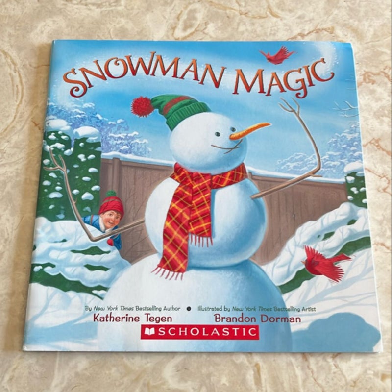 Snowman picture book bundle of 3