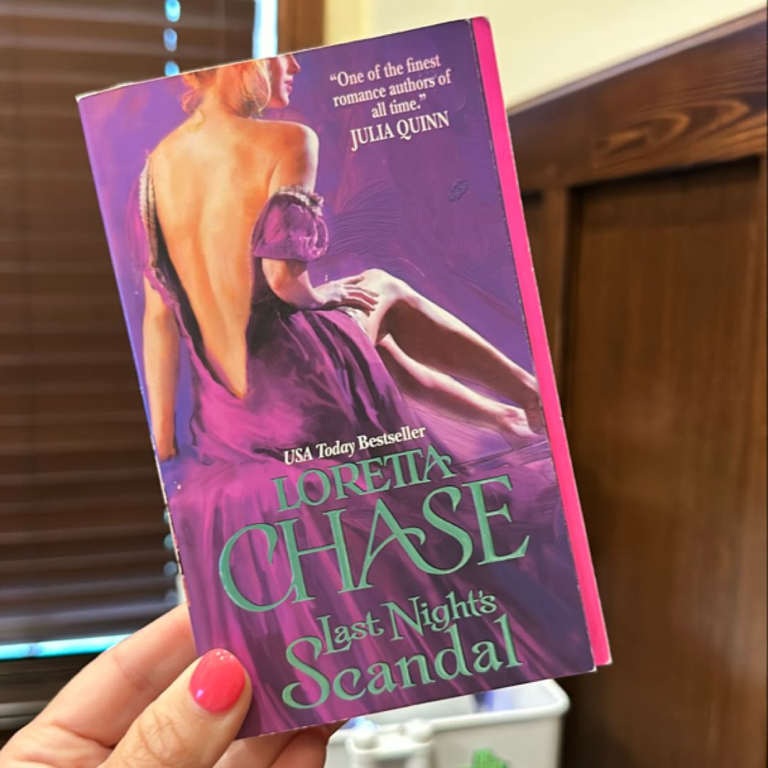 Last Night's Scandal- stepback