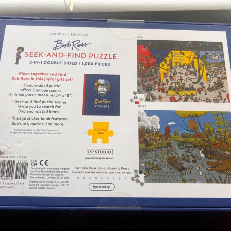 Bob Ross Seek n Find Puzzle 