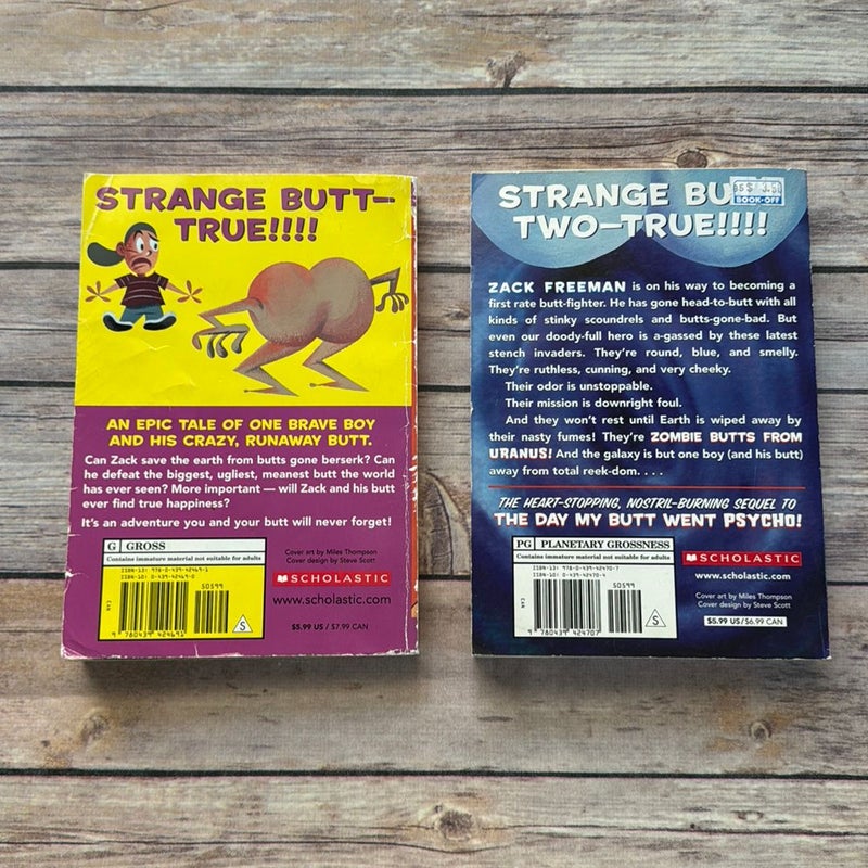 The Day My Butt Went Psycho! 2 book bundle
