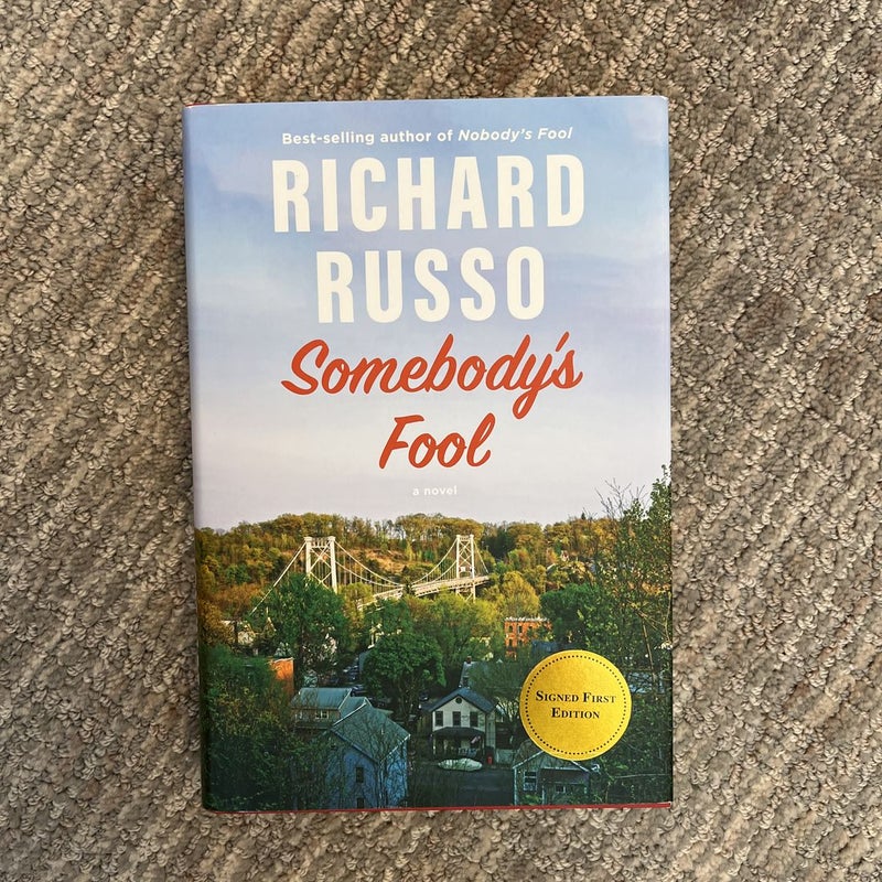 Somebody's Fool- signed first addition 