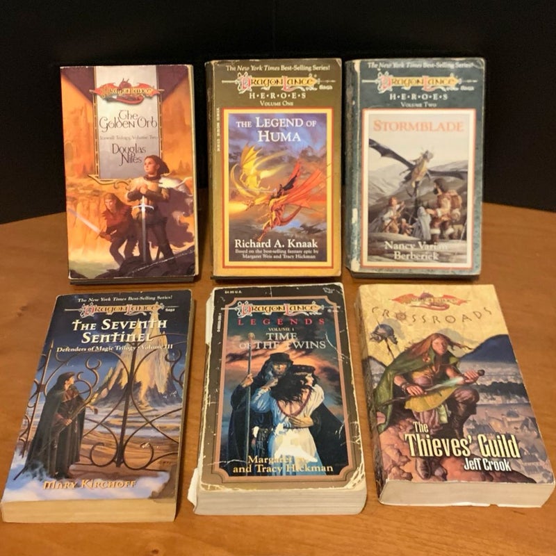 DragonLance Lot, 15 Books: Low Condition Reading Copies. PLEASE READ DESCRIPTION