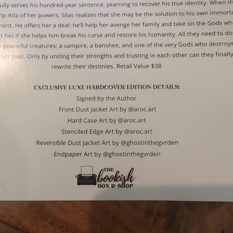 The Night Hunt - Bookish Box Signed Edition 