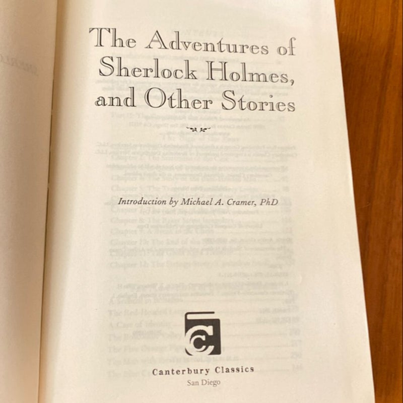 The Adventures of Sherlock Holmes and Other Stories