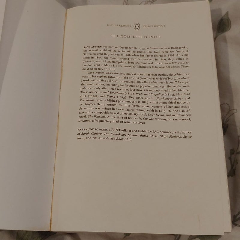 The Complete Novels
