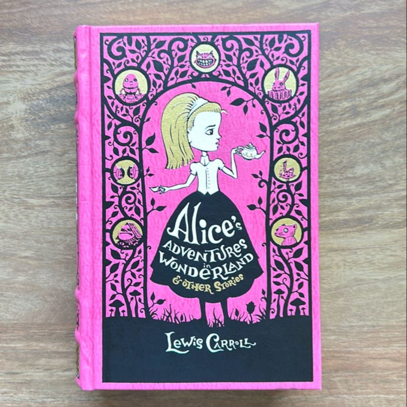 B&N Alice Adventures Wonderland Leather O/P