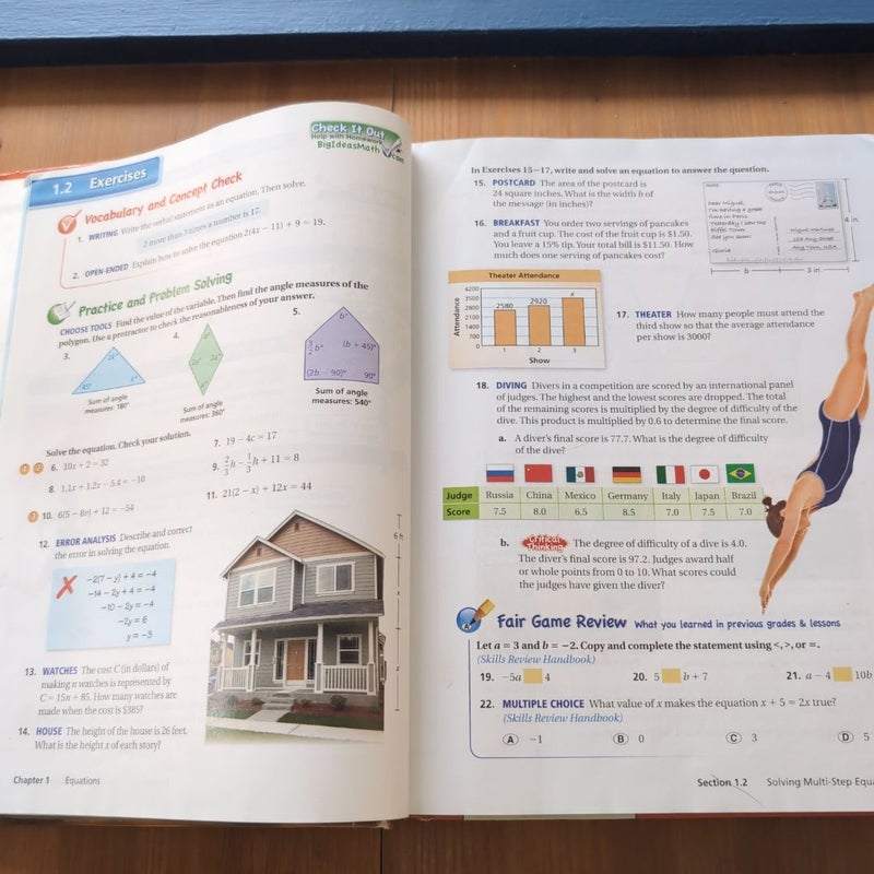 BIG IDEAS MATH Advanced 2