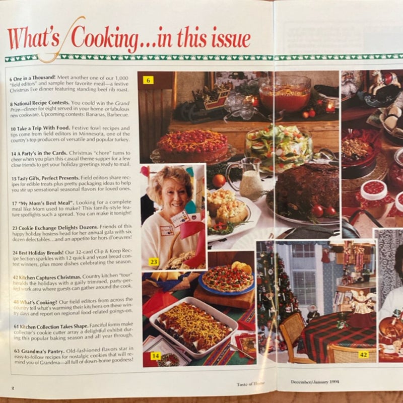 Taste of Home Magazine (Dec/Jan 1994)
