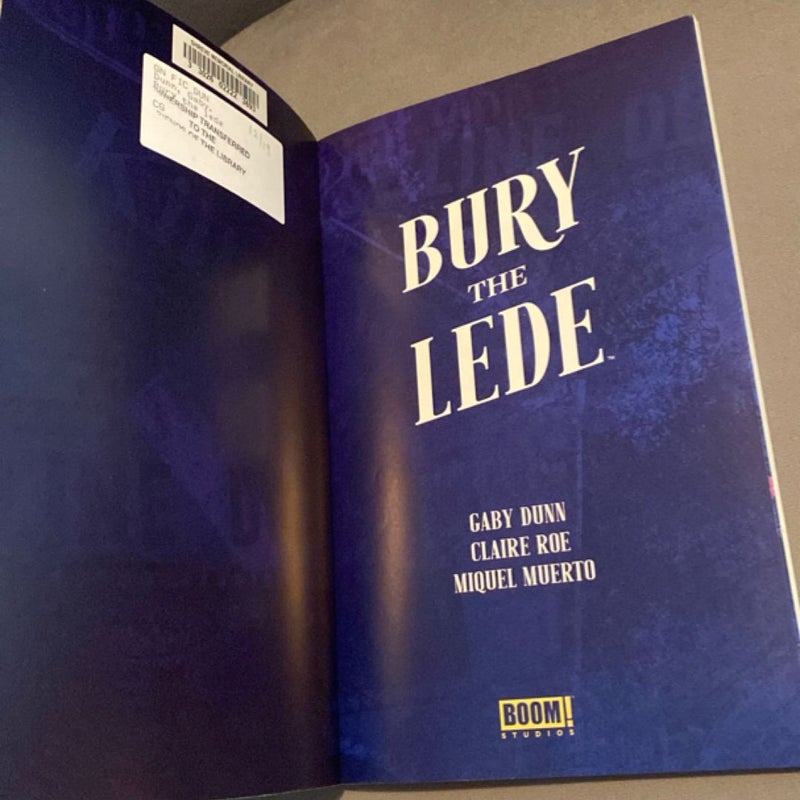 Bury The Lede
