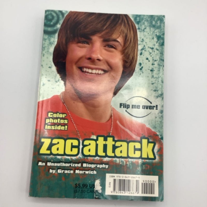 “Zac Attack”By Grace Norwich & Ashley Tisdale Life Is Sweat 2books In One